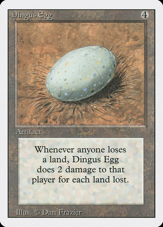 Dingus Egg [Revised Edition] Magic: The Gathering