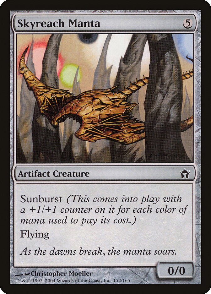 Skyreach Manta [Fifth Dawn] Magic: The Gathering
