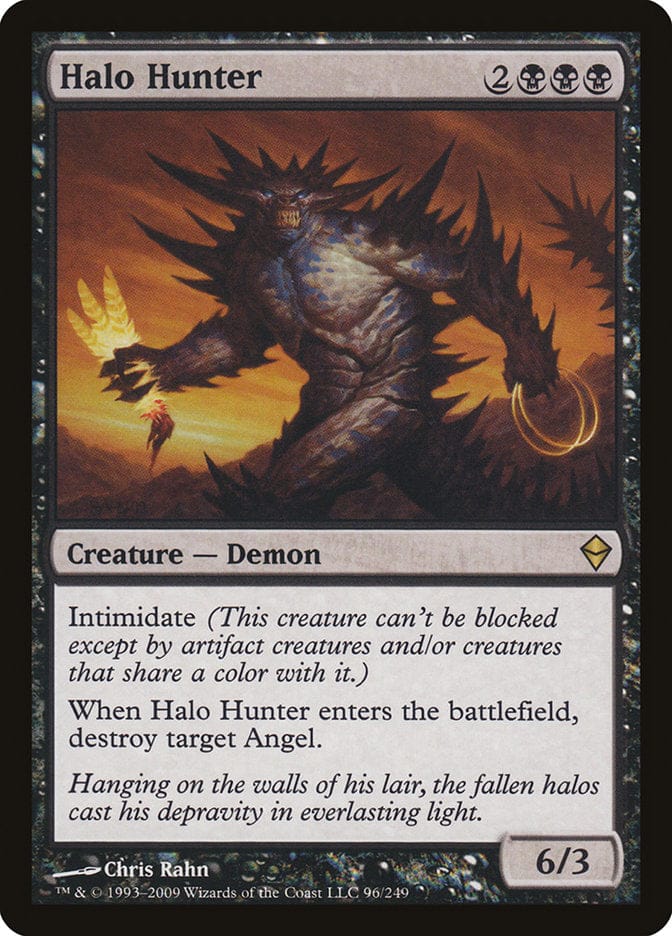Halo Hunter [Zendikar] Magic: The Gathering