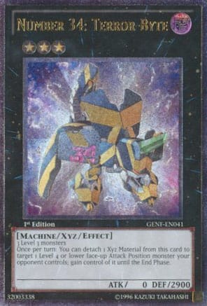 Number 34: Terror-Byte [GENF-EN041] Ultimate Rare - Yugioh Cards For Your TCG Needs!