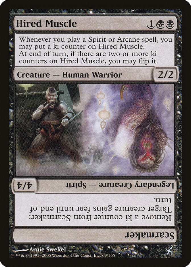Hired Muscle // Scarmaker [Betrayers of Kamigawa] Magic: The Gathering