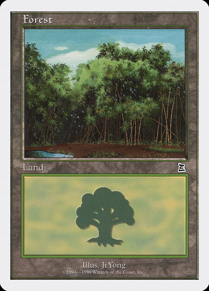 Forest (109) [Battle Royale] Magic: The Gathering