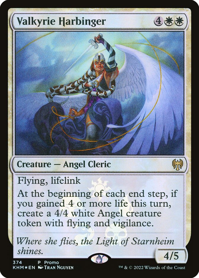 Valkyrie Harbinger [Resale Promos] Magic: The Gathering