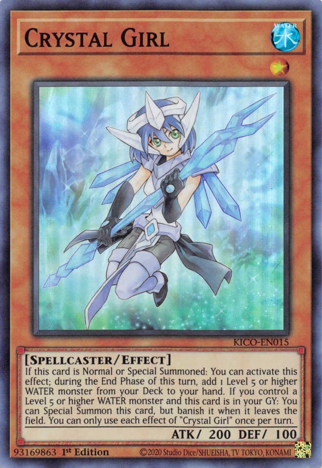 Crystal Girl (Super Rare) [KICO-EN015] Super Rare - Yugioh Cards For Your TCG Needs!