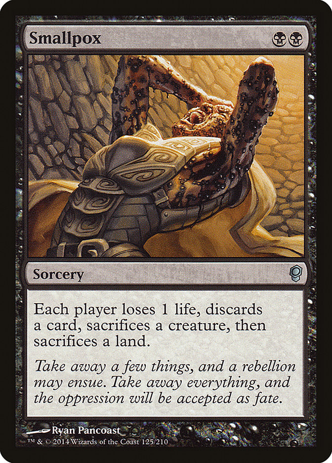Smallpox [Conspiracy] Magic: The Gathering