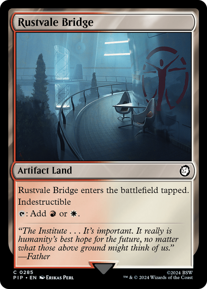 Rustvale Bridge [Fallout] Magic: The Gathering