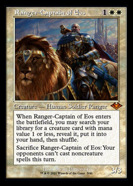 Ranger-Captain of Eos (Retro Foil Etched) [Modern Horizons] Magic: The Gathering