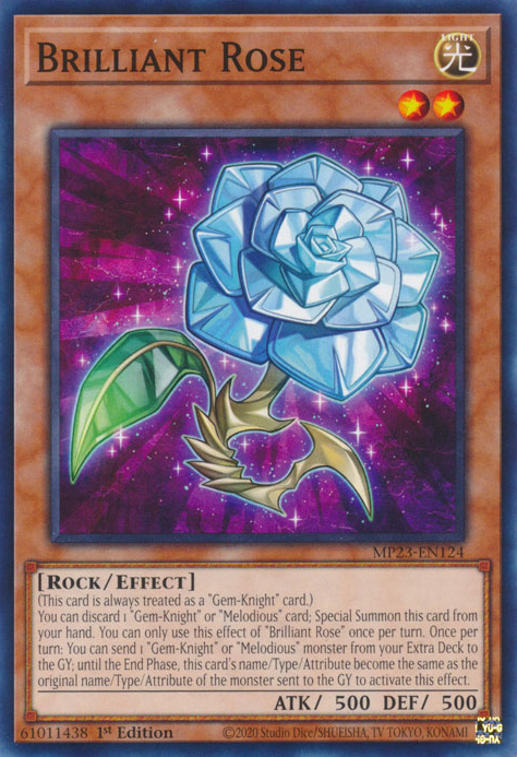 Brilliant Rose [MP23-EN124] Common - Yugioh Cards For Your TCG Needs!