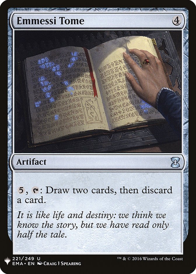 Emmessi Tome [Mystery Booster] Magic: The Gathering