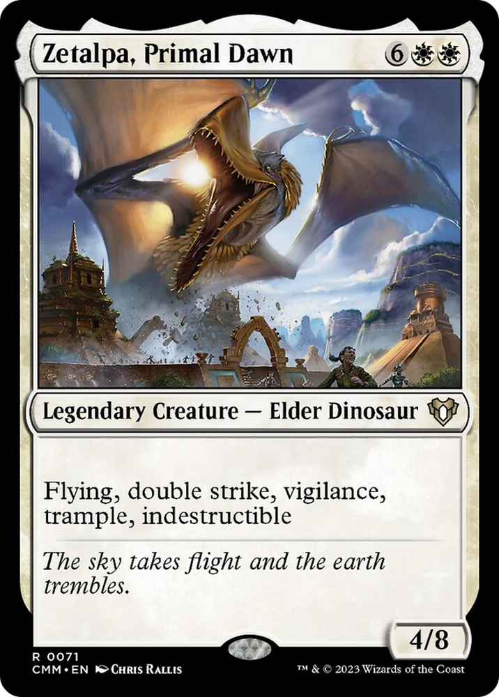 Zetalpa, Primal Dawn [Commander Masters] Magic: The Gathering