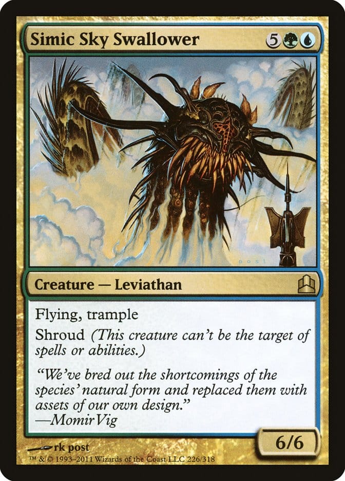Simic Sky Swallower [Commander 2011] Magic: The Gathering