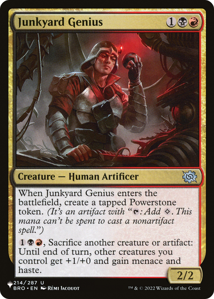 Junkyard Genius [The List] Magic: The Gathering