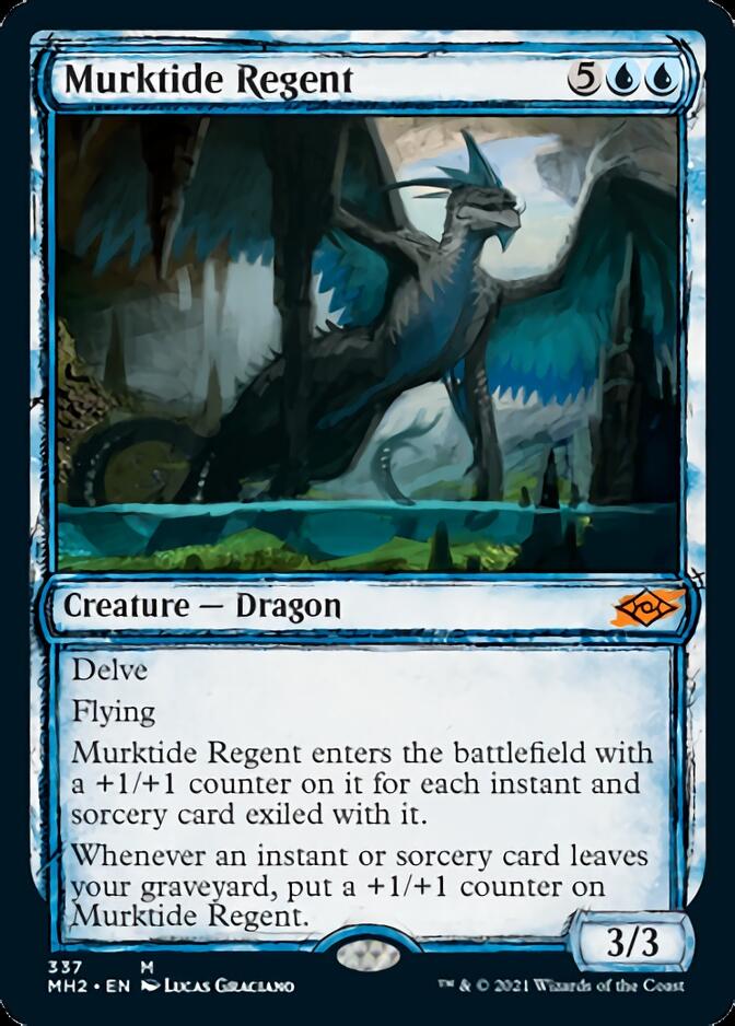 Murktide Regent (Sketch) [Modern Horizons 2] Magic: The Gathering