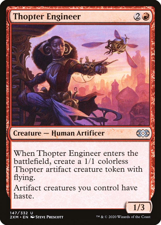 Thopter Engineer [Double Masters] Magic: The Gathering