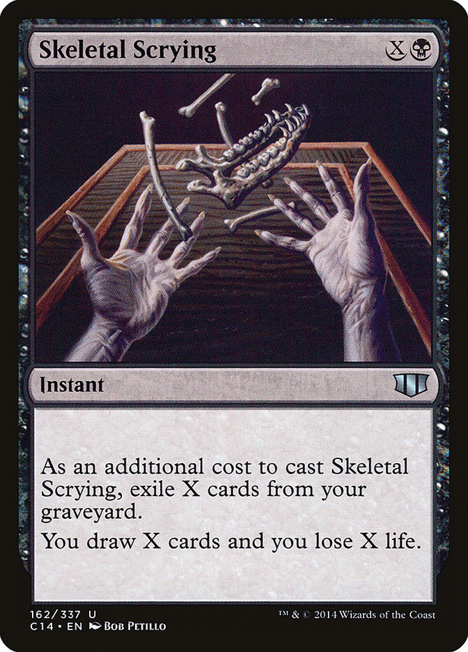 Skeletal Scrying [Commander 2014] Magic: The Gathering