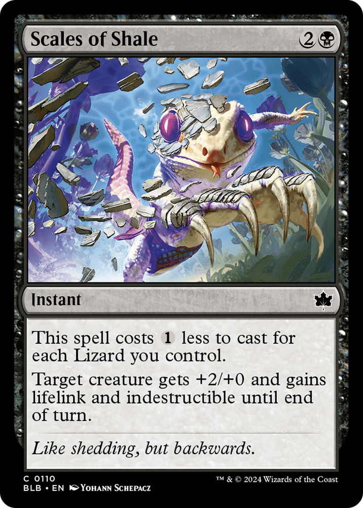 Scales of Shale [Bloomburrow] Magic: The Gathering