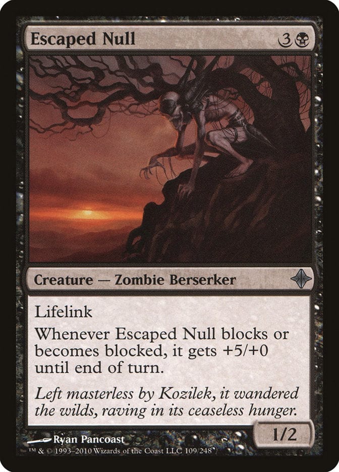 Escaped Null [Rise of the Eldrazi] Magic: The Gathering
