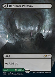 Darkbore Pathway // Slitherbore Pathway (Borderless) [Secret Lair: Ultimate Edition 2] Magic: The Gathering