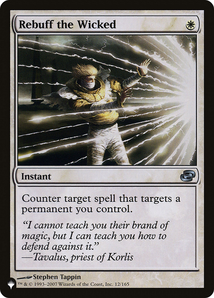 Rebuff the Wicked [The List] Magic: The Gathering