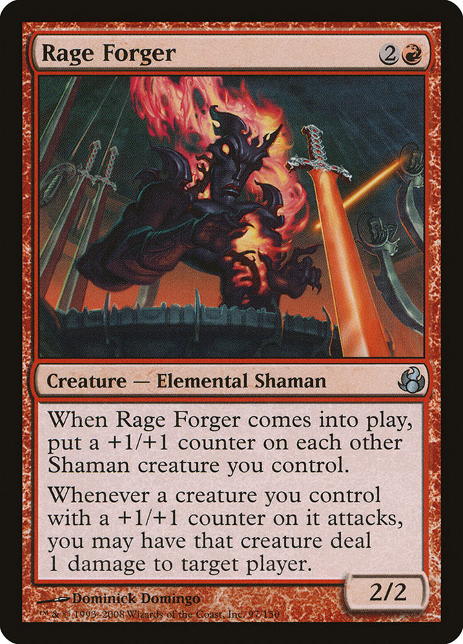 Rage Forger [Morningtide] Magic: The Gathering