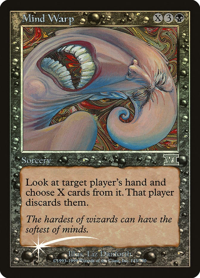 Mind Warp [Friday Night Magic 2000] Magic: The Gathering