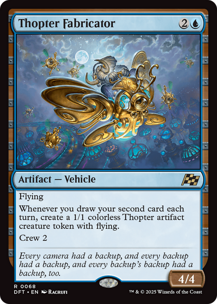 Thopter Fabricator [Aetherdrift] Magic: The Gathering