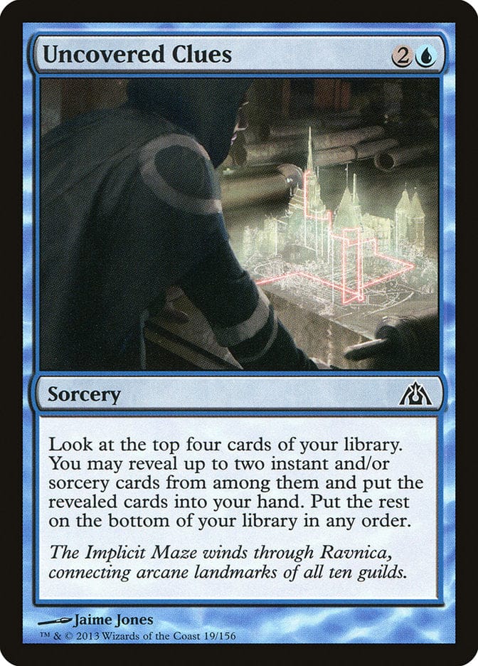 Uncovered Clues [Dragon's Maze] Magic: The Gathering