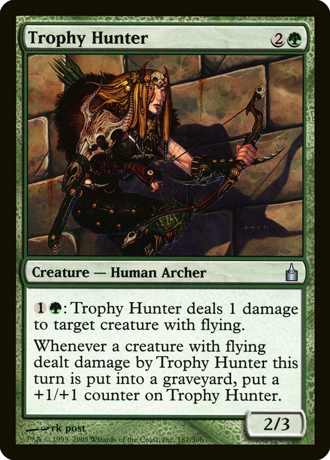 Trophy Hunter [Ravnica: City of Guilds] Magic: The Gathering