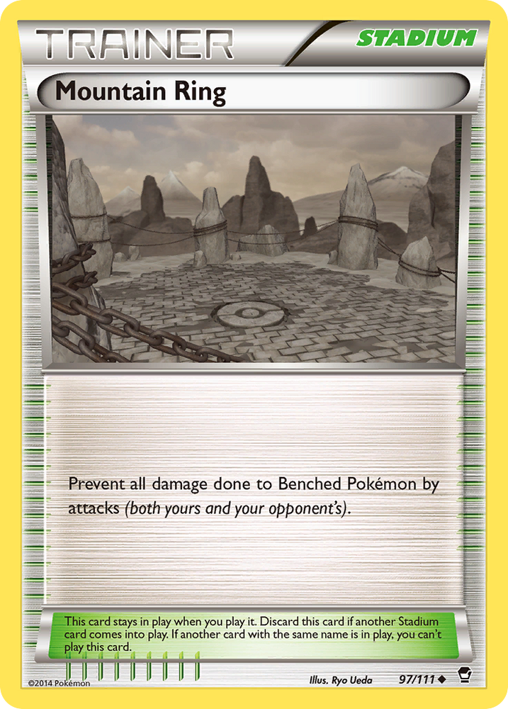 Mountain Ring (97/111) [XY: Furious Fists] Pokémon