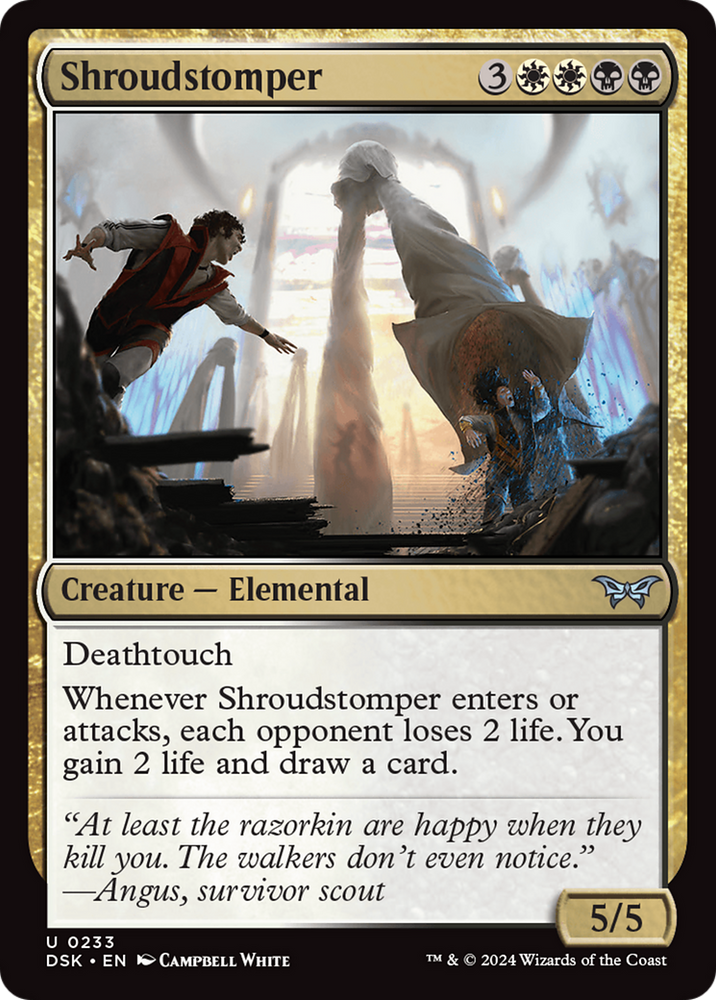 Shroudstomper [Duskmourn: House of Horror] Magic: The Gathering