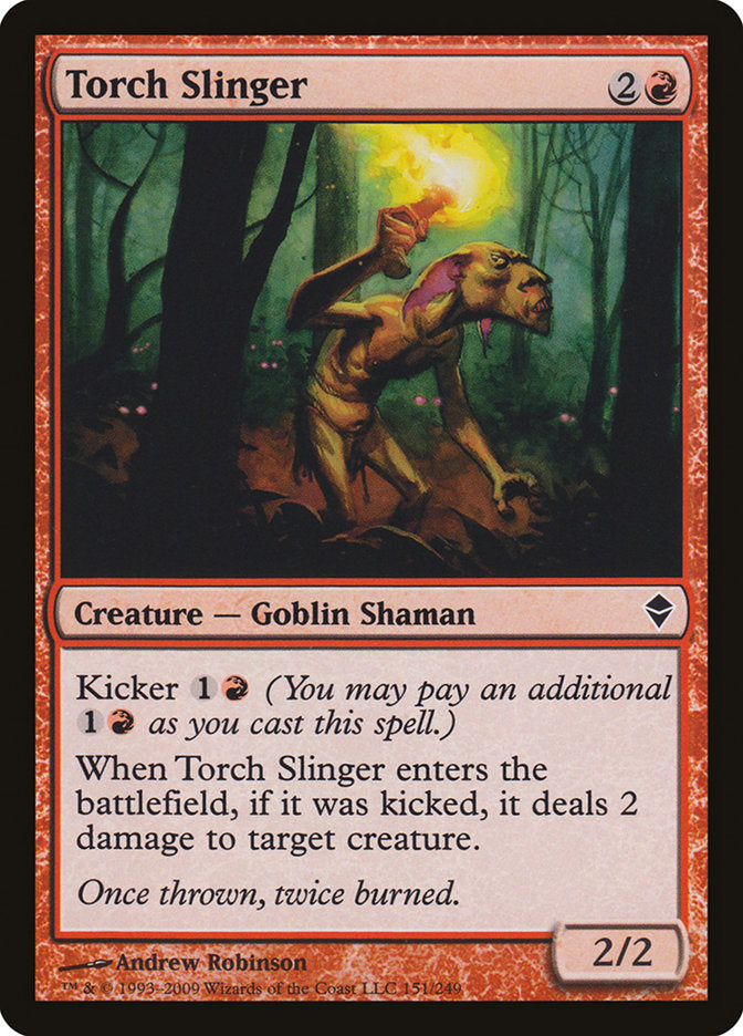 Torch Slinger [Zendikar] Magic: The Gathering