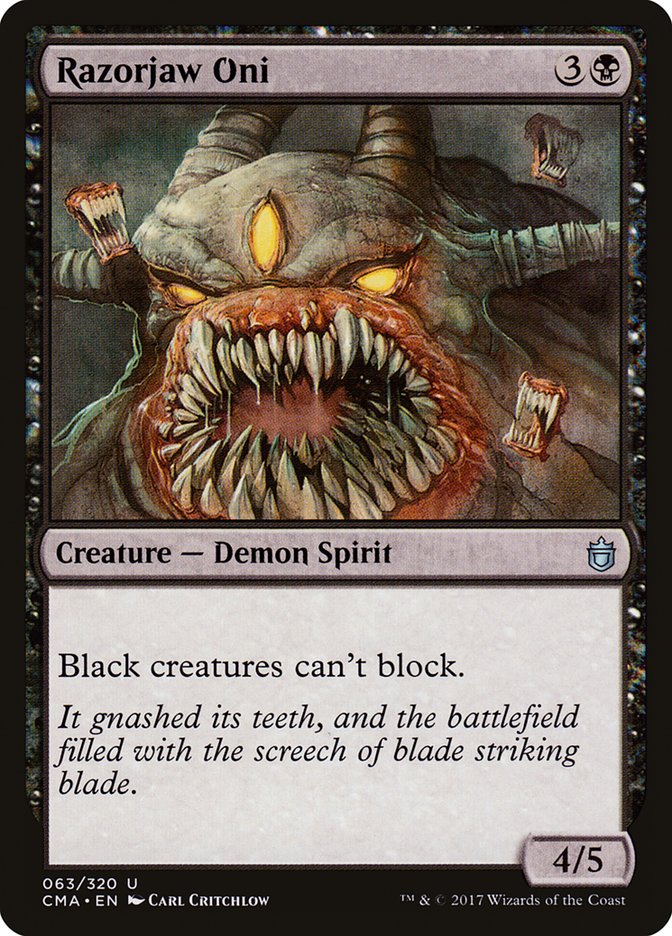 Razorjaw Oni [Commander Anthology] Magic: The Gathering