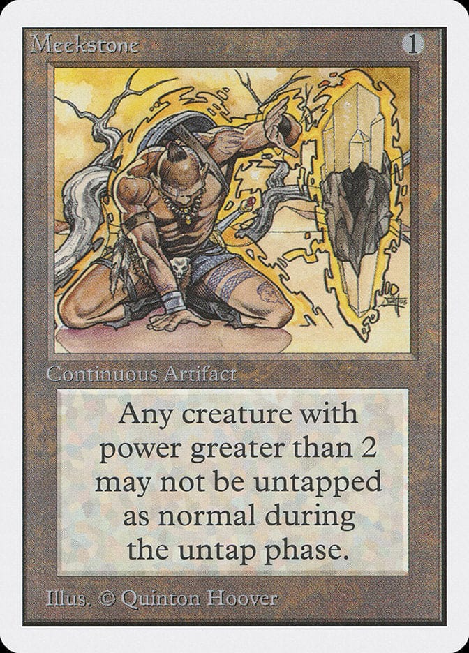 Meekstone [Unlimited Edition] Magic: The Gathering