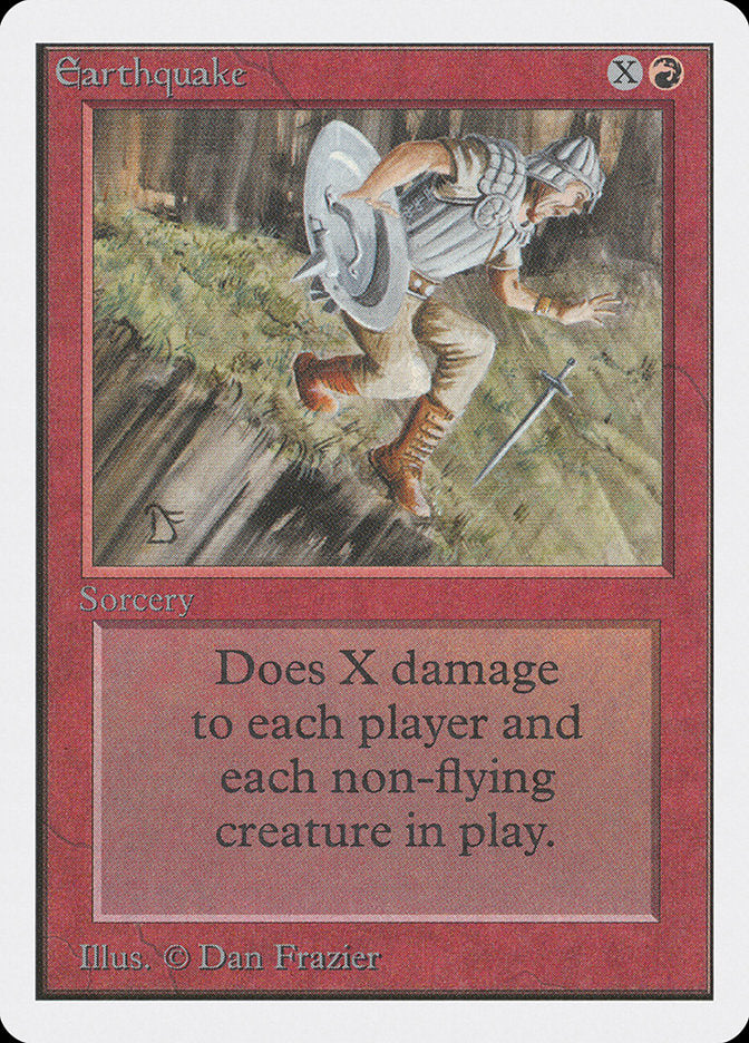 Earthquake [Unlimited Edition] Magic: The Gathering