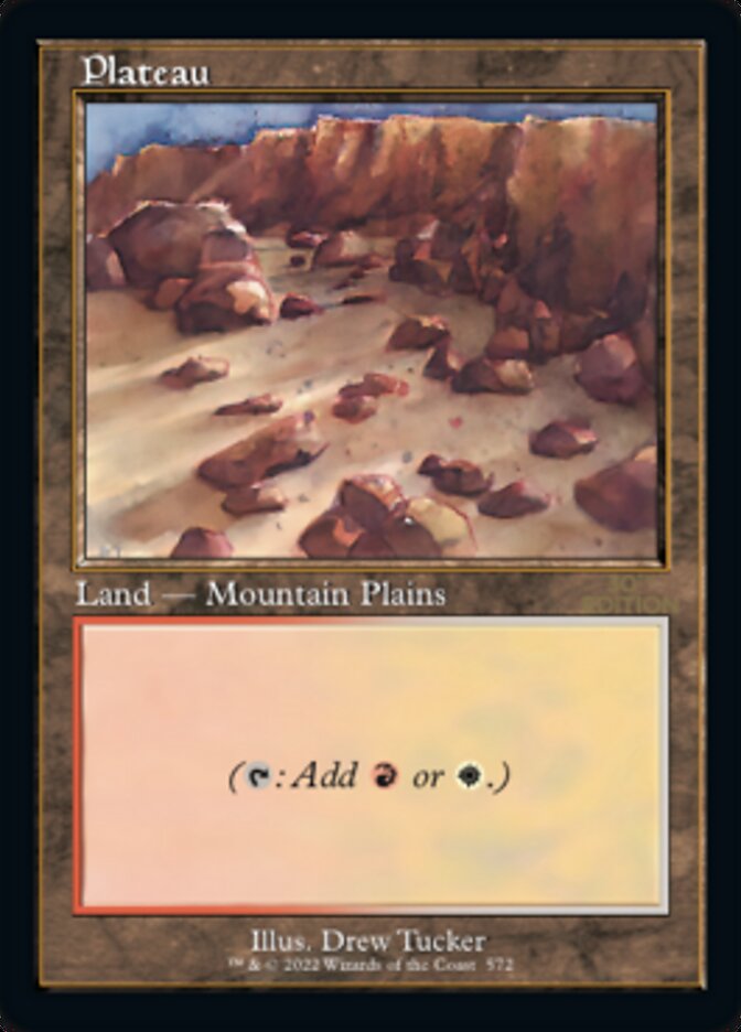 Plateau (Retro) [30th Anniversary Edition] Magic: The Gathering