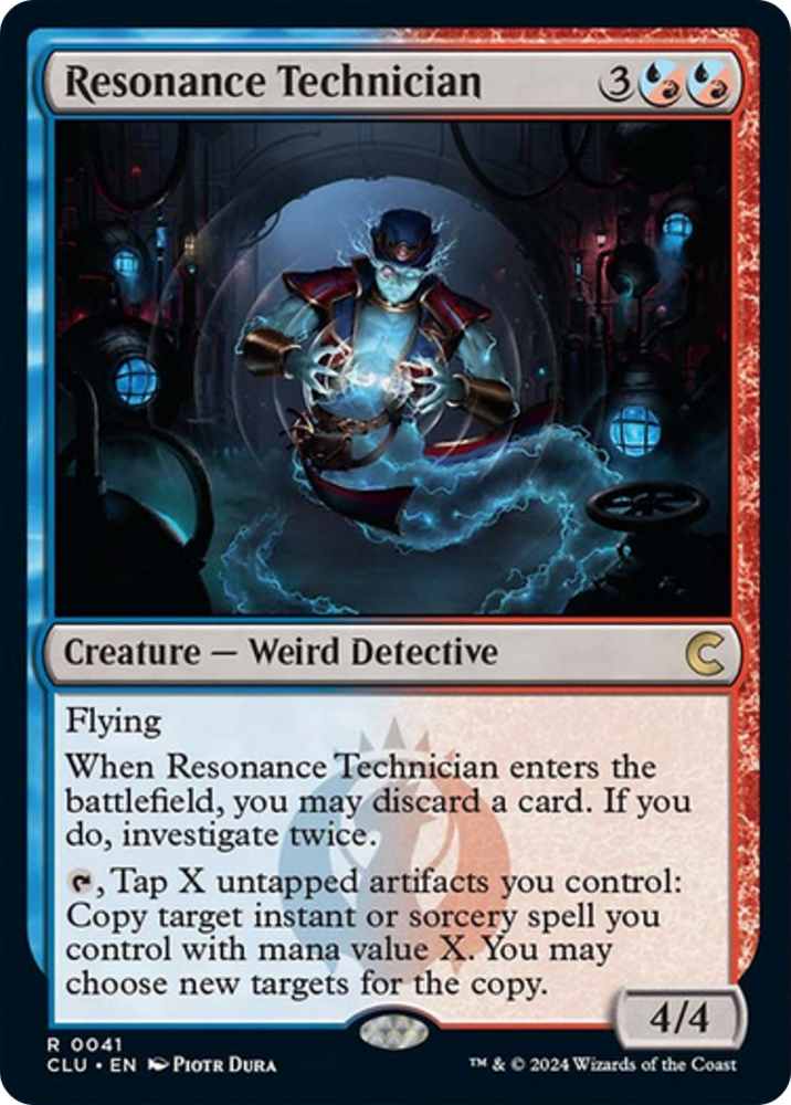 Resonance Technician [Ravnica: Clue Edition] Magic: The Gathering