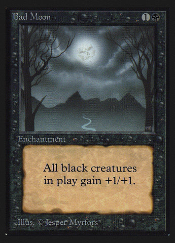 Bad Moon [International Collectors' Edition] Magic: The Gathering
