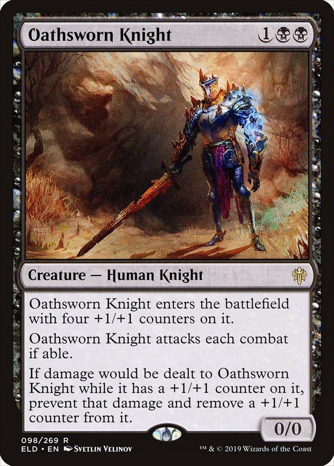 Oathsworn Knight [Throne of Eldraine] Magic: The Gathering