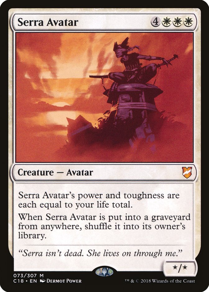 Serra Avatar [Commander 2018] Magic: The Gathering