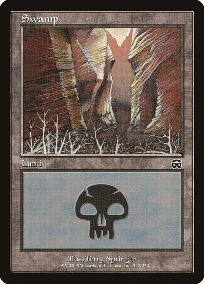 Swamp (342) [Mercadian Masques] Magic: The Gathering