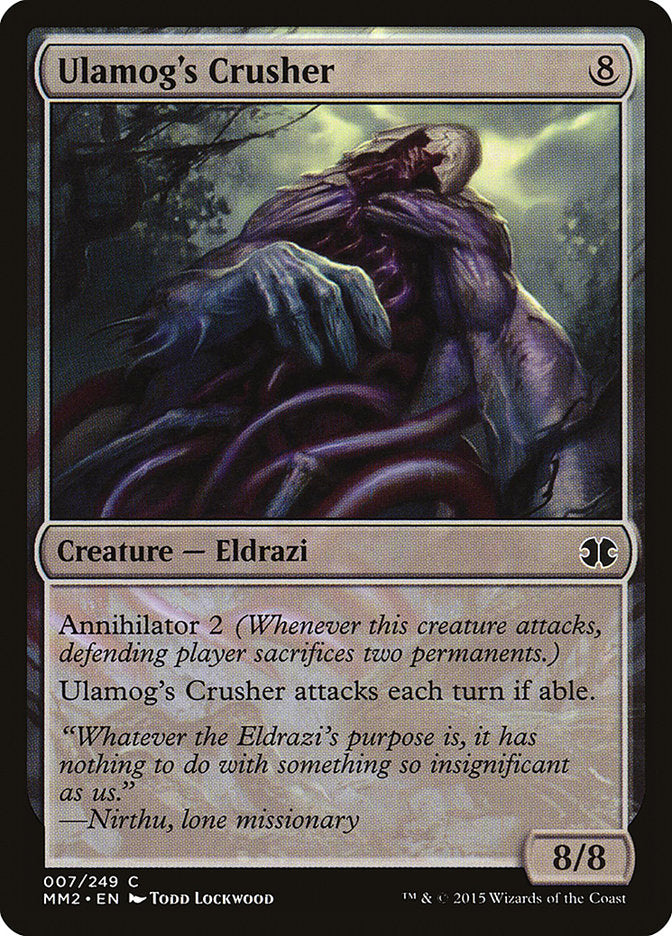 Ulamog's Crusher [Modern Masters 2015] Magic: The Gathering