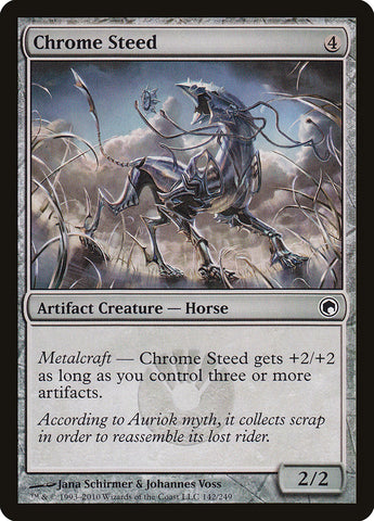Chrome Steed [Scars of Mirrodin] Magic: The Gathering