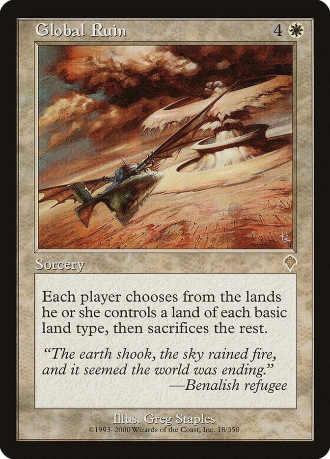Global Ruin [Invasion] Magic: The Gathering