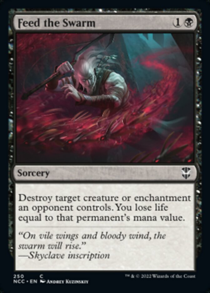Feed the Swarm [Streets of New Capenna Commander] Magic: The Gathering