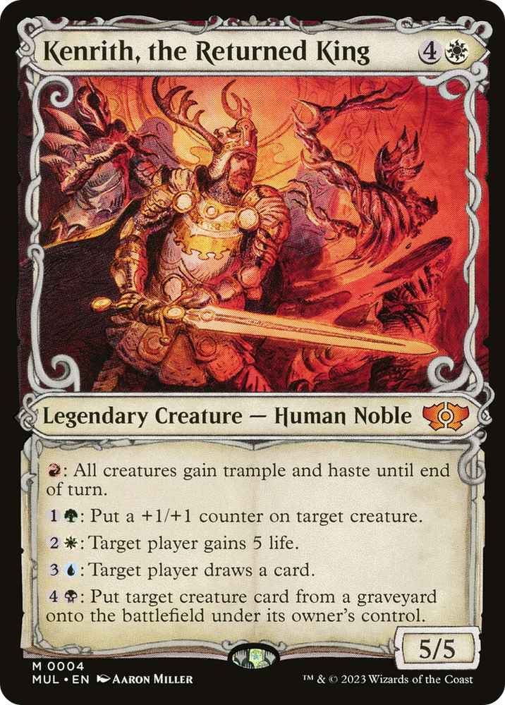 Kenrith, the Returned King [Multiverse Legends] Magic: The Gathering