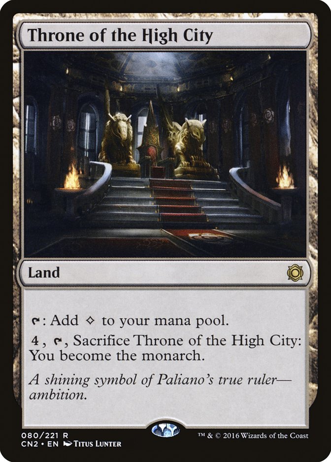 Throne of the High City [Conspiracy: Take the Crown] Magic: The Gathering