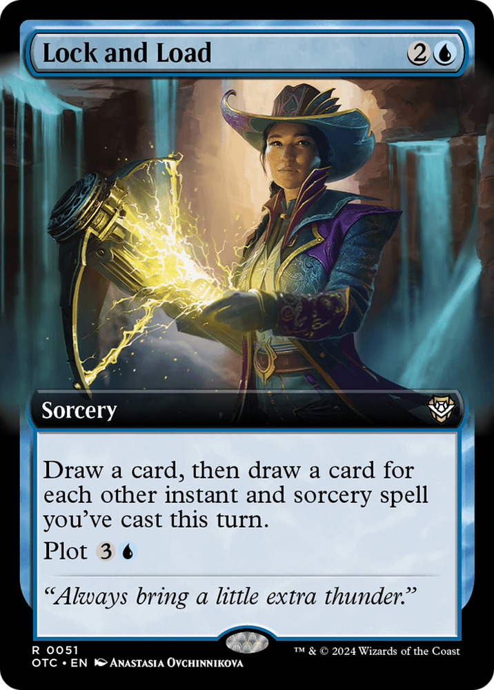 Lock and Load (Extended Art) [Outlaws of Thunder Junction Commander] Magic: The Gathering