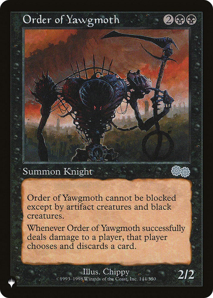 Order of Yawgmoth (USG) [The List] Magic: The Gathering