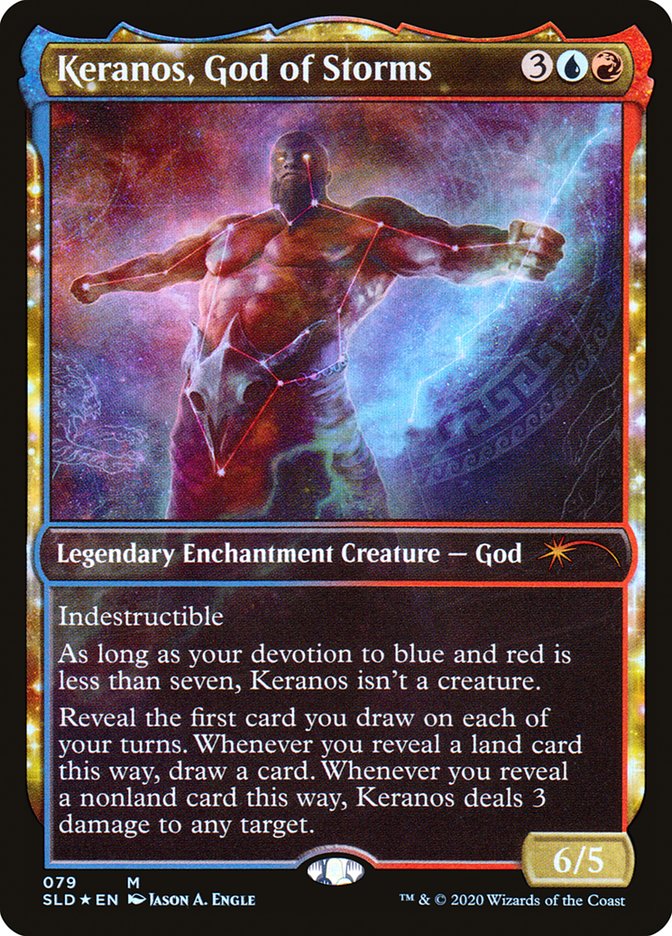 Keranos, God of Storms [Secret Lair Drop Series] Magic: The Gathering
