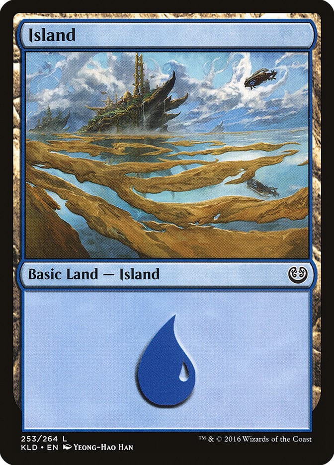 Island (253) [Kaladesh] Magic: The Gathering